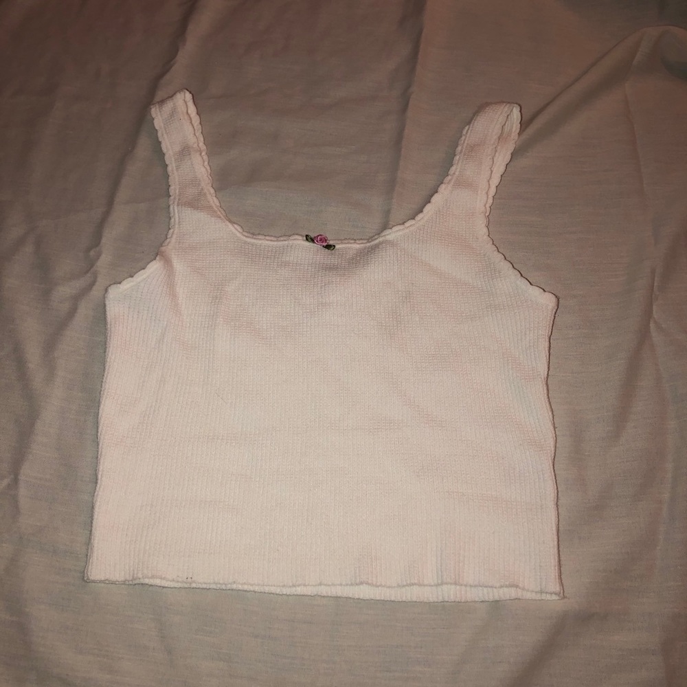 PacSun Lottie Moss waffle knit tank